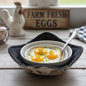 Cozies Upcycled Jeans Molly Made It Design Hand Crafted  Farmhouse